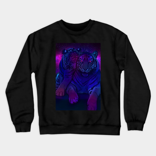 Tiger Love 3 Crewneck Sweatshirt by PHAZED